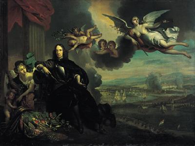 After Jan de Baen The apotheosis of Cornelis de Witt